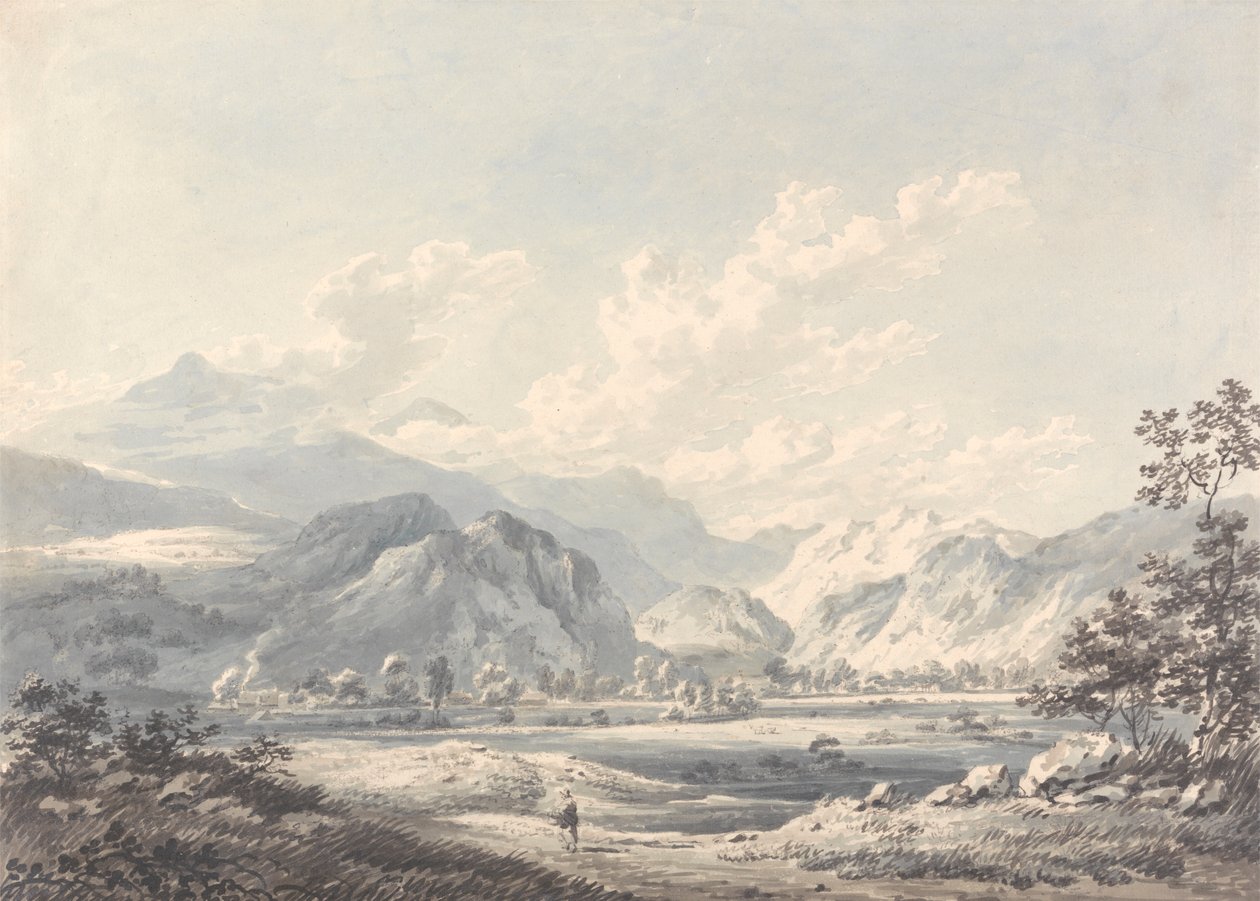 Paesaggio del Cumberland da Edward Dayes