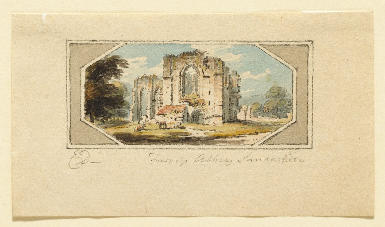 Abbazia di Furness, Lancashire da Edward Dayes