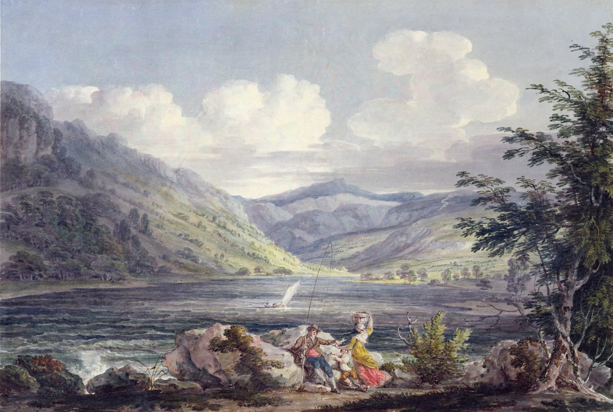 Haweswater, Westmoreland, c.1795 da Edward Dayes