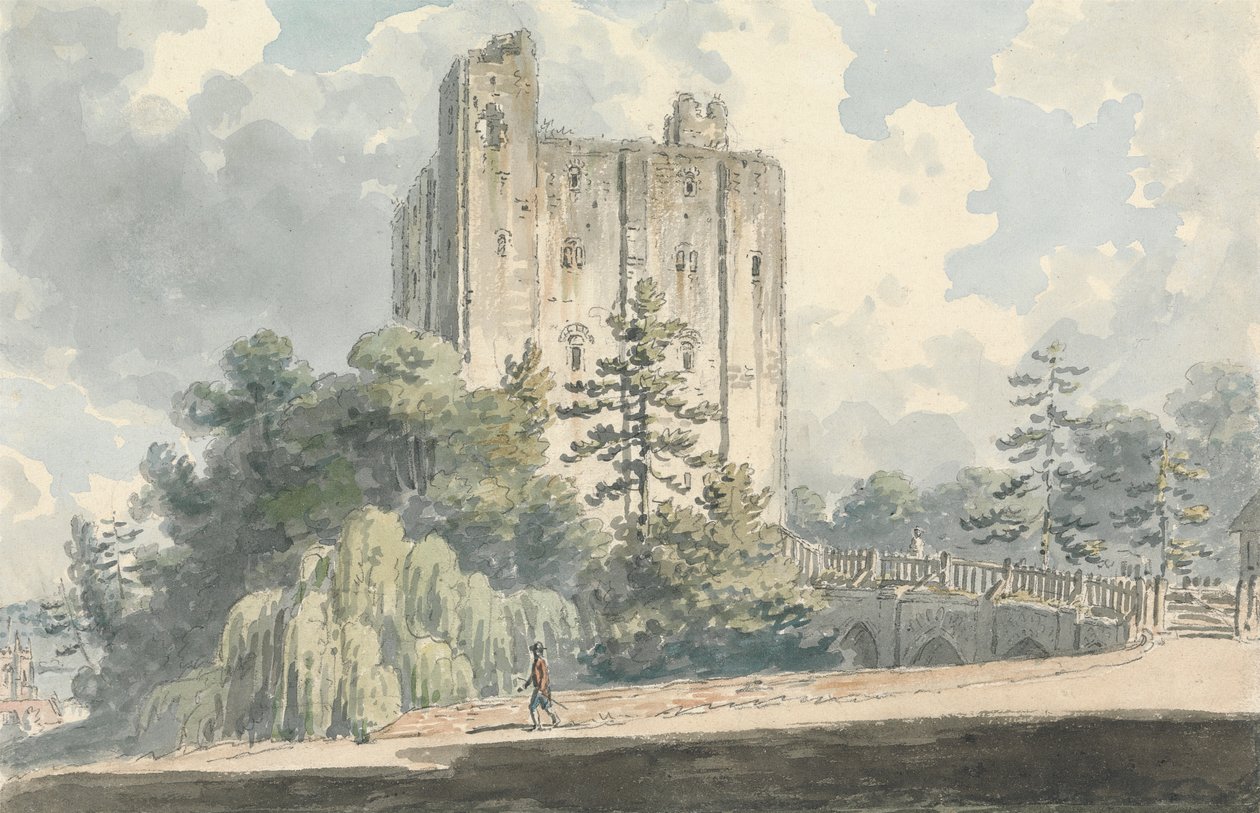 Castello di Hedingham, Essex da Edward Dayes