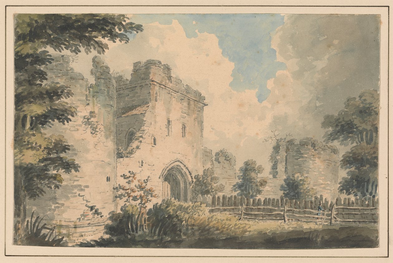 Il mastio, castello di Porchester da Edward Dayes