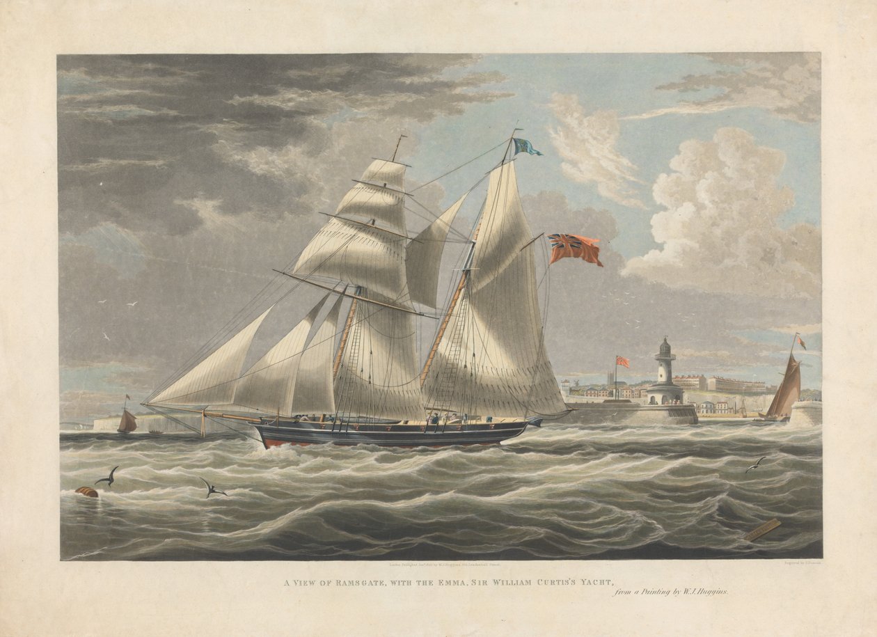 Veduta di Ramsgate con l