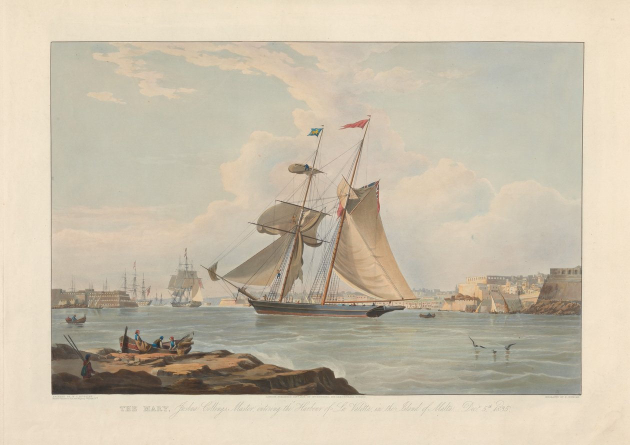 La Mary, Joshua Collings, capitano, all