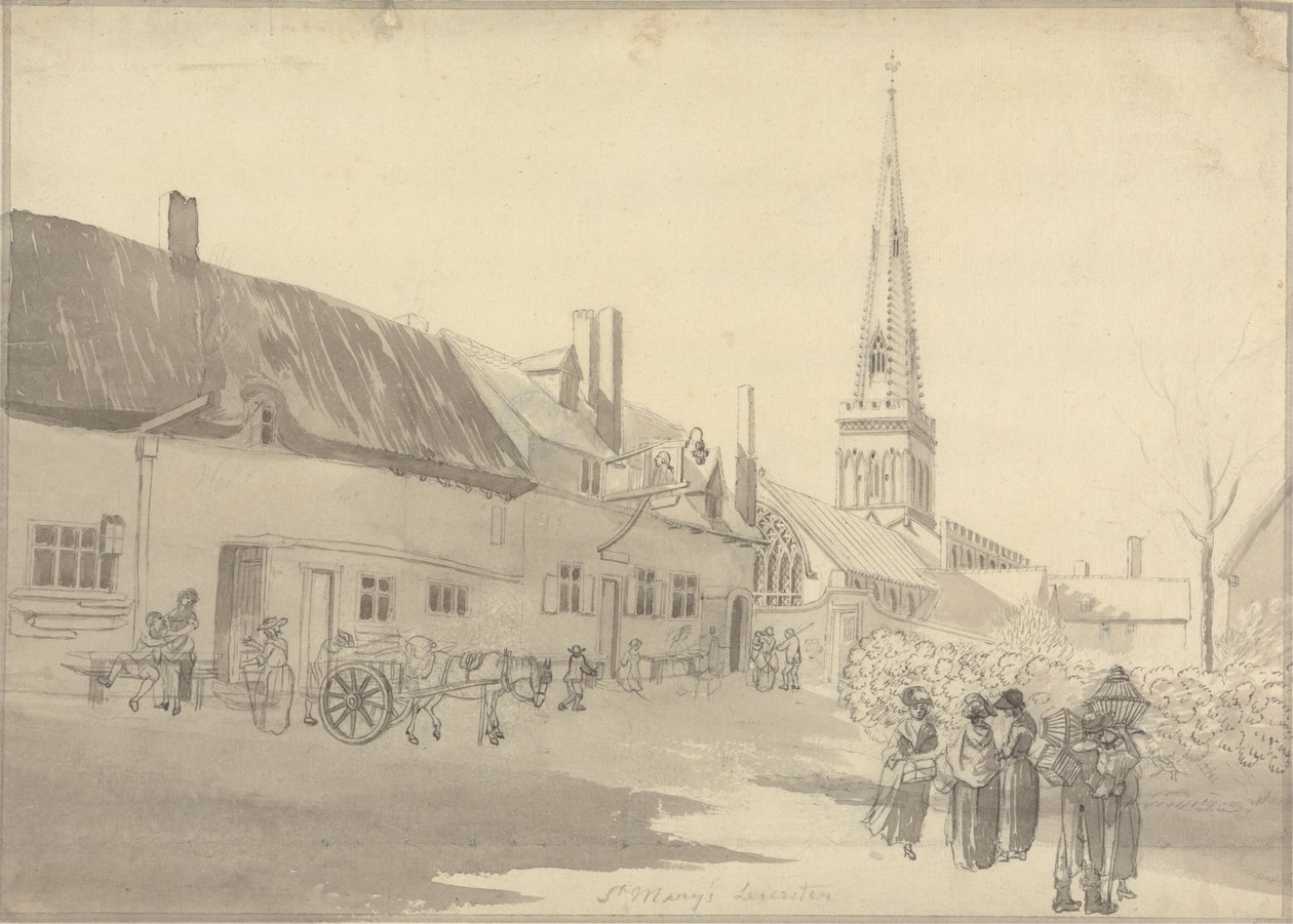 Leicester, Chiesa di Santa Maria da Edward Edwards