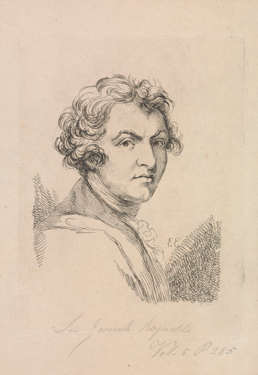 Sir Joshua Reynolds da Edward Edwards
