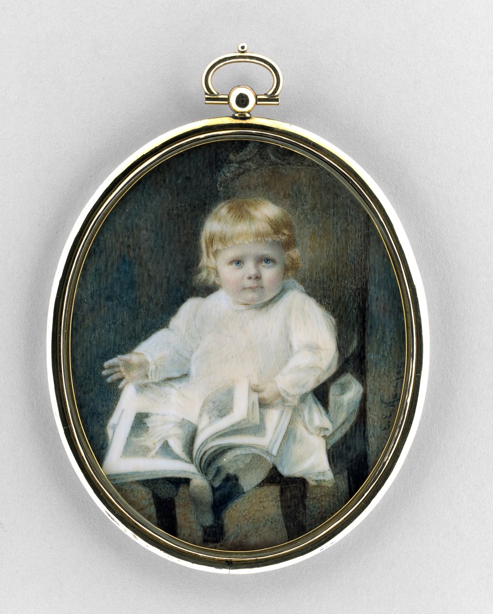Ritratto di un ragazzo, c.1900 da Edward Elias Kaufer