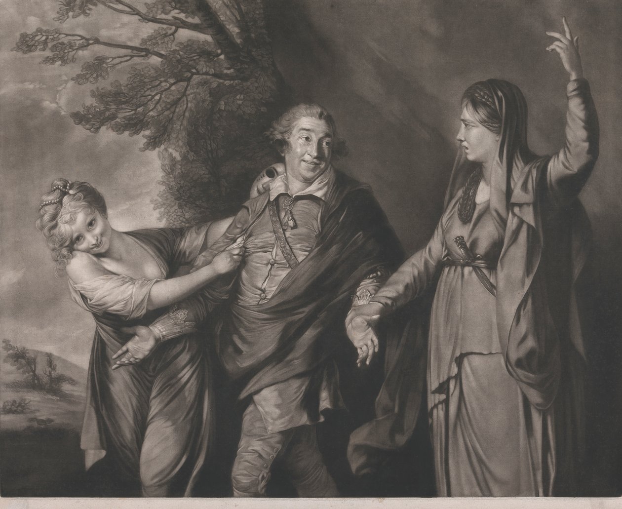 Garrick tra Tragedia e Commedia da Edward Fisher