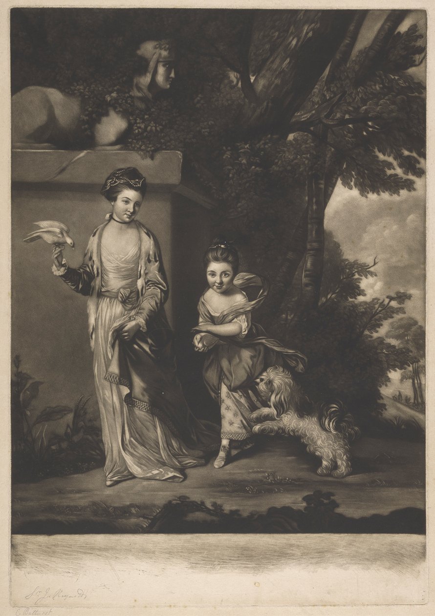 Le Signore Amabel e Mary Jemina Yorke da Edward Fisher