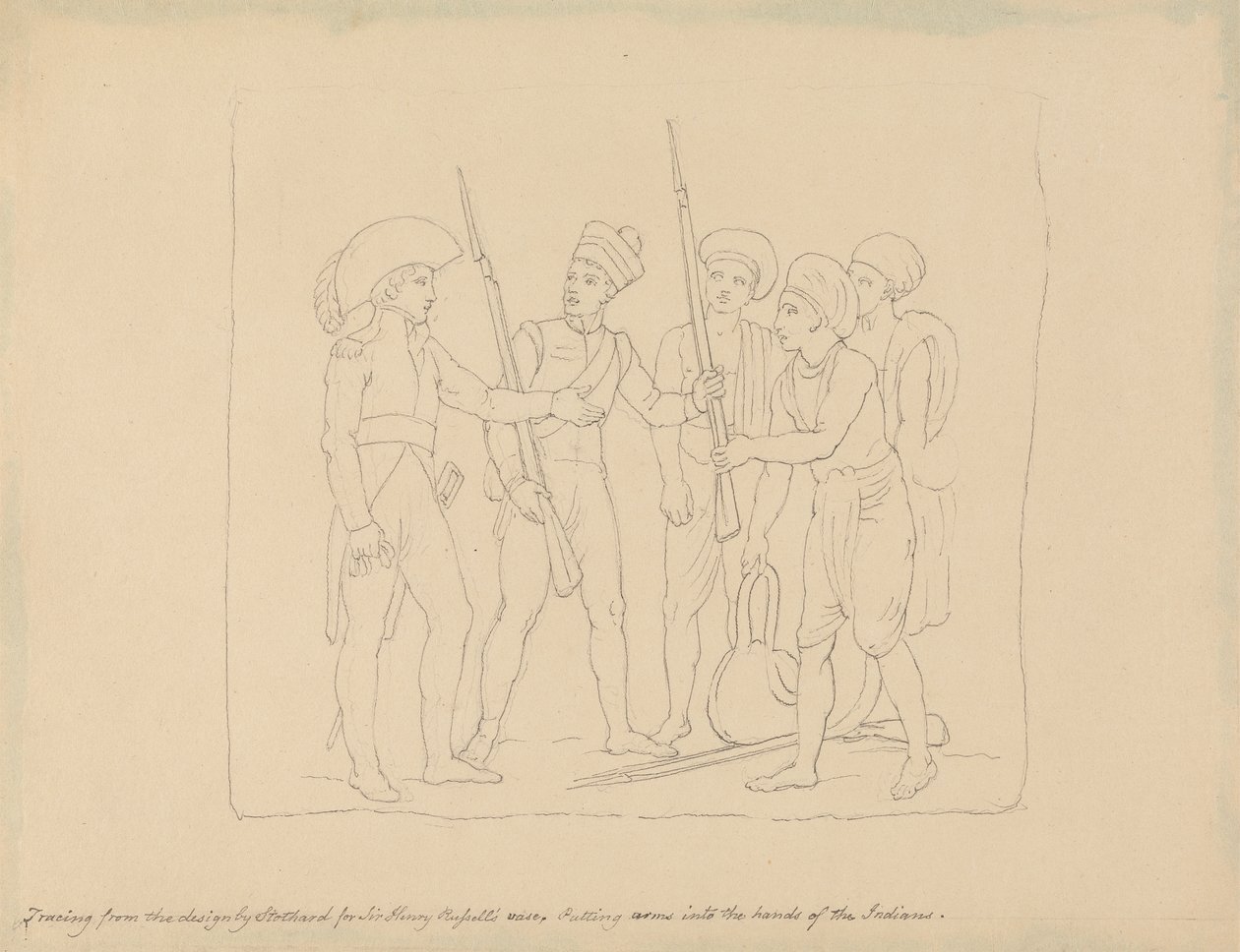 Mettere armi nelle mani degli indiani da Edward Francis Burney
