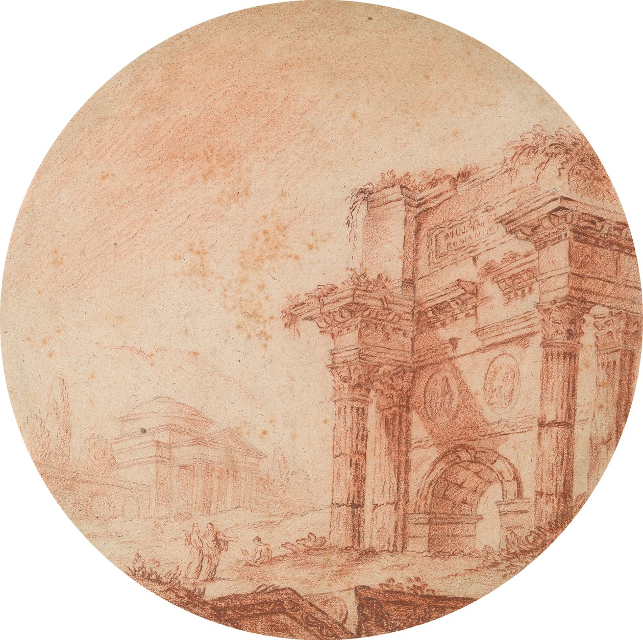 Rovine romane da Edward Francis Burney