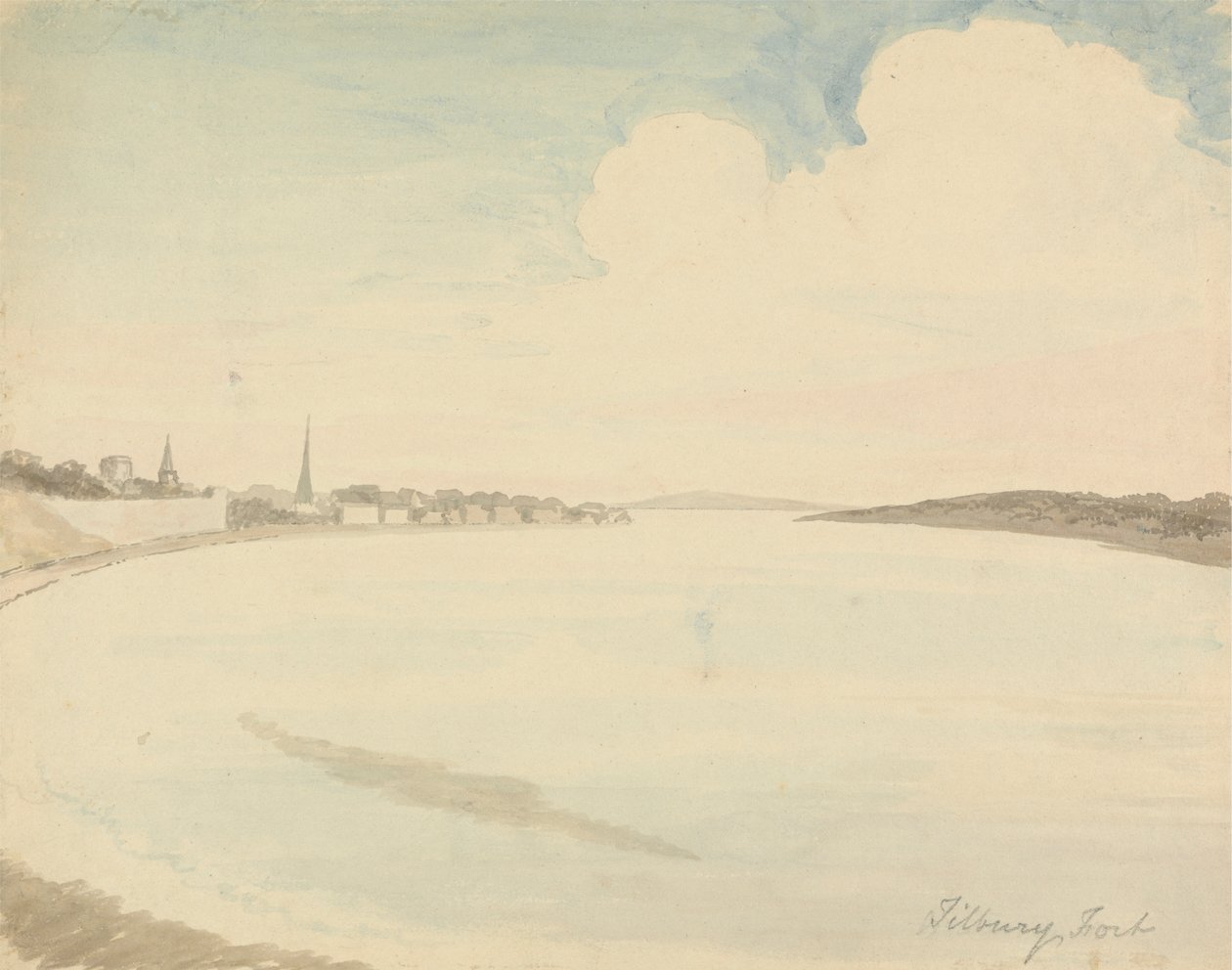 Forte di Tilbury da Edward Francis Burney
