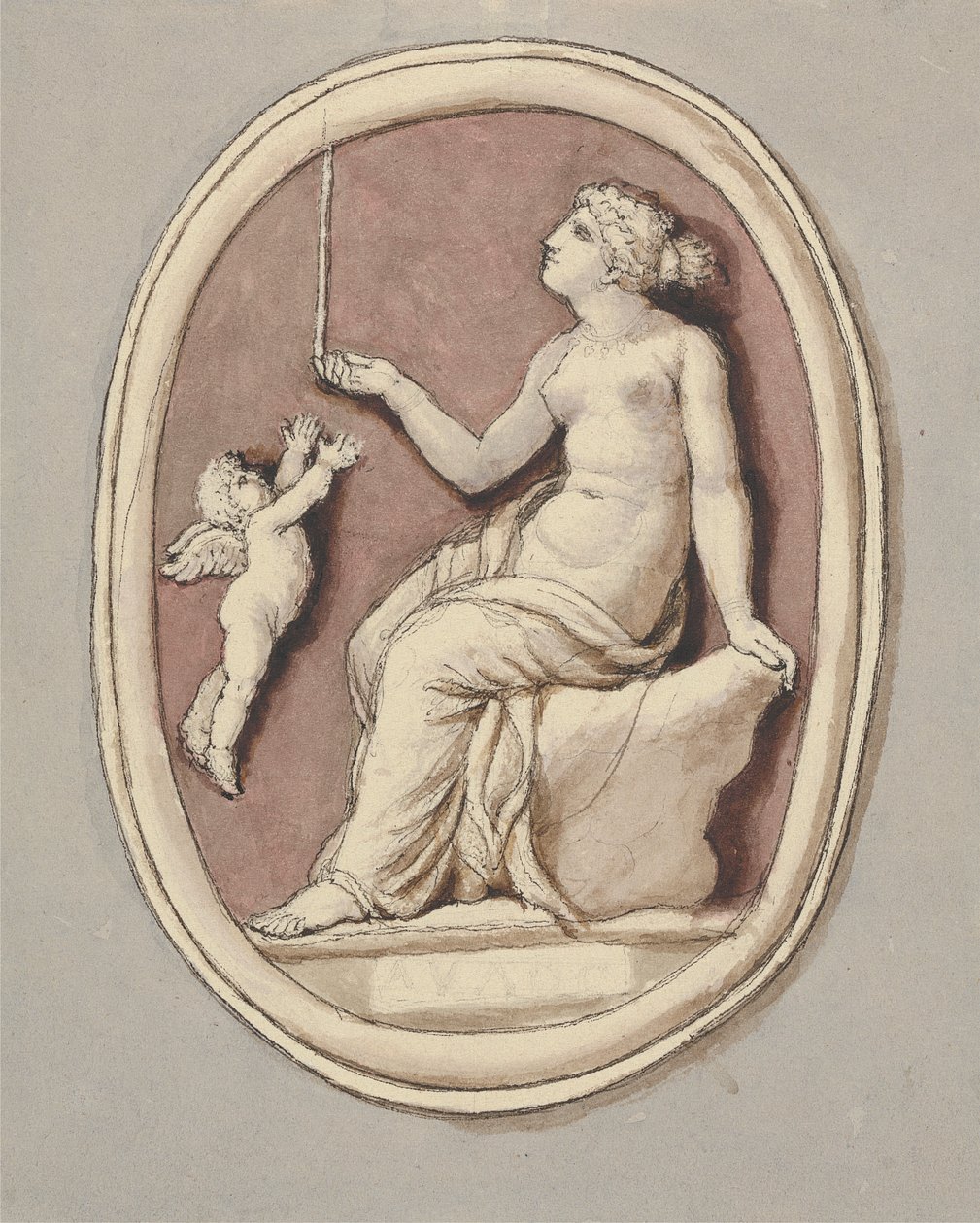 Venere e Cupido da Edward Francis Burney