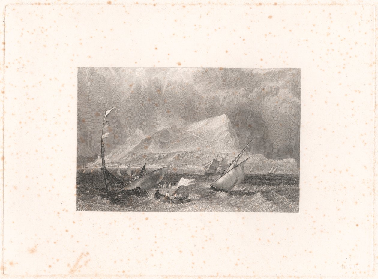 Gibilterra da Edward Francis Finden
