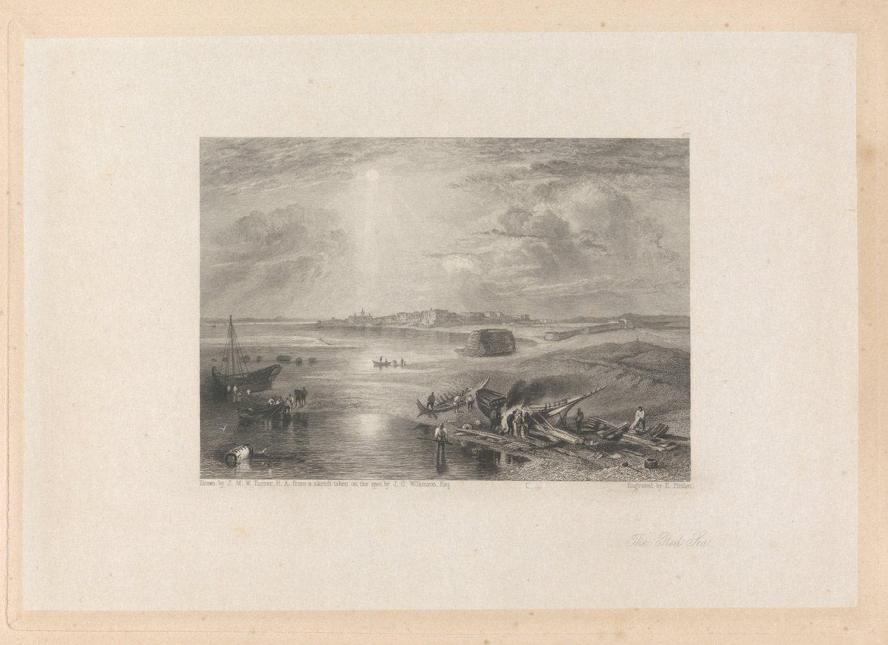 Il Mar Rosso e Suez da Edward Francis Finden