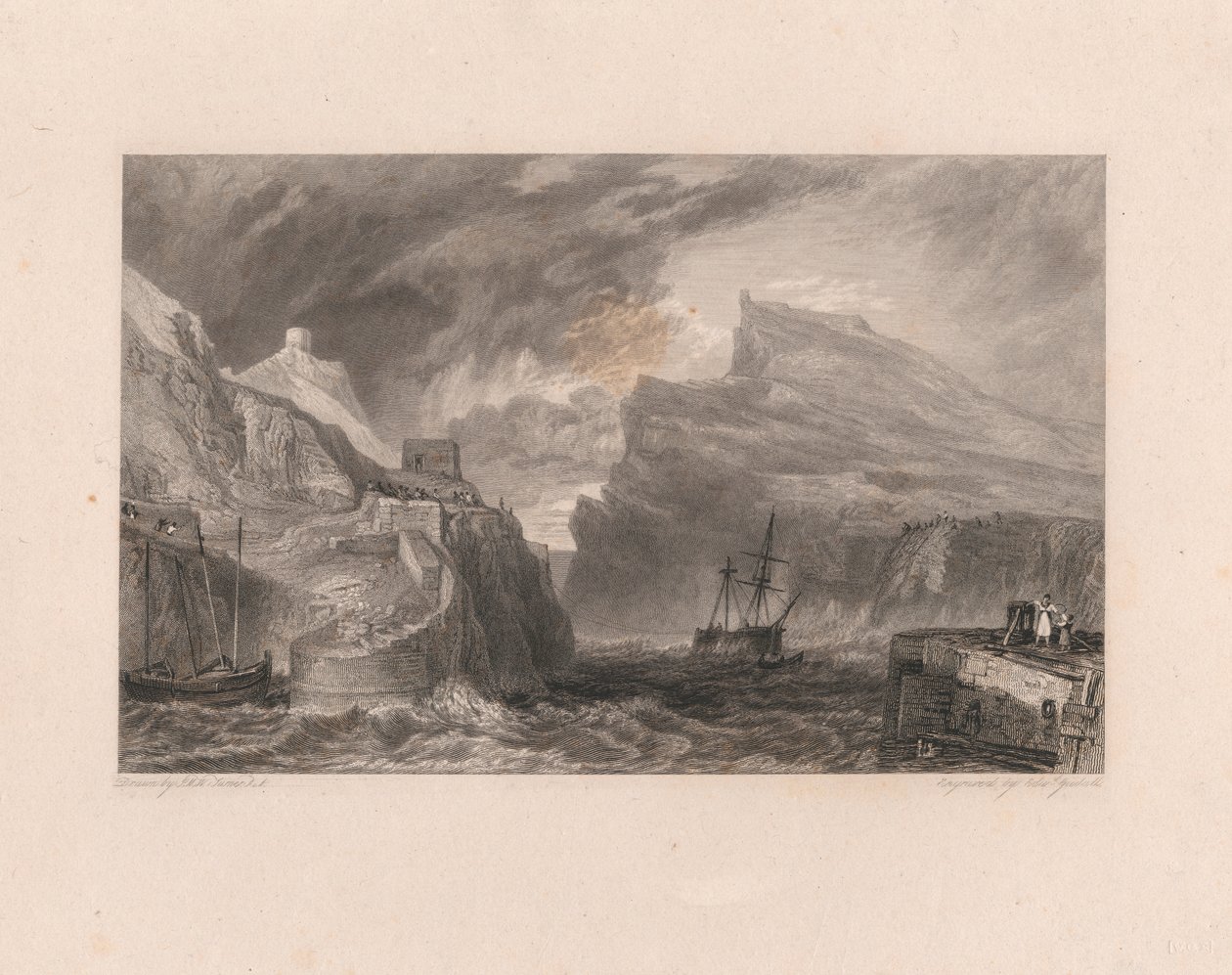 Boscastle, Cornovaglia da Edward Goodall