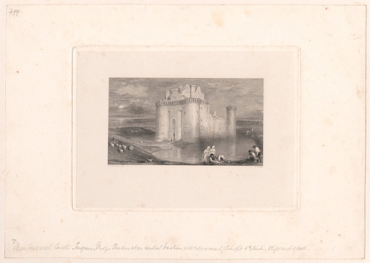 Castello di Caerlaverock da Edward Goodall