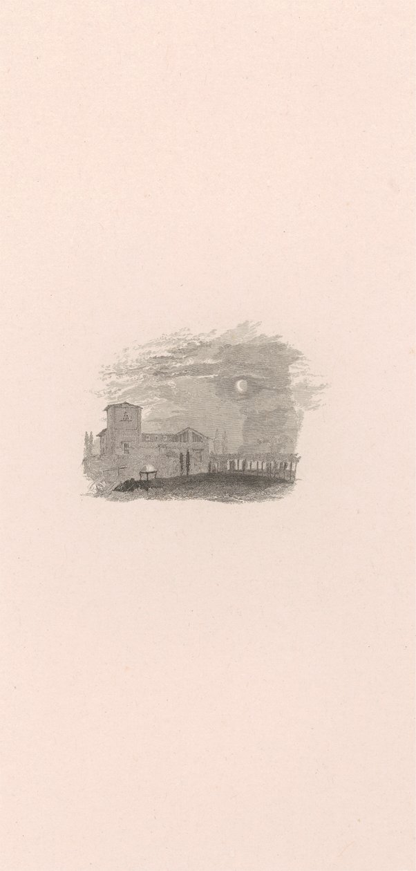 Villa di Galileo (vignetta) da Edward Goodall