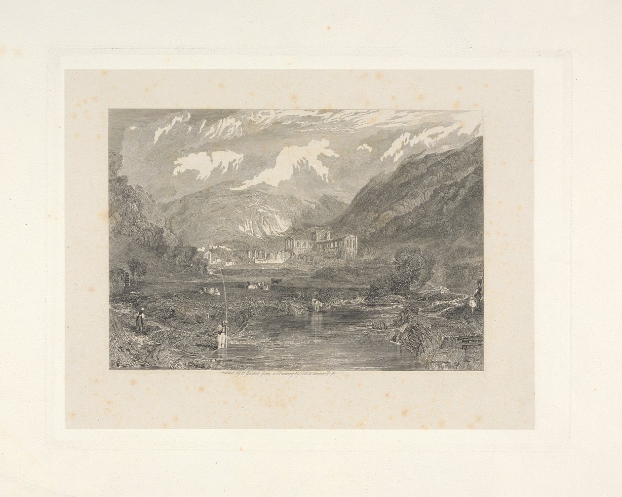 Abbazia di Rievaulx, Yorkshire da Edward Goodall