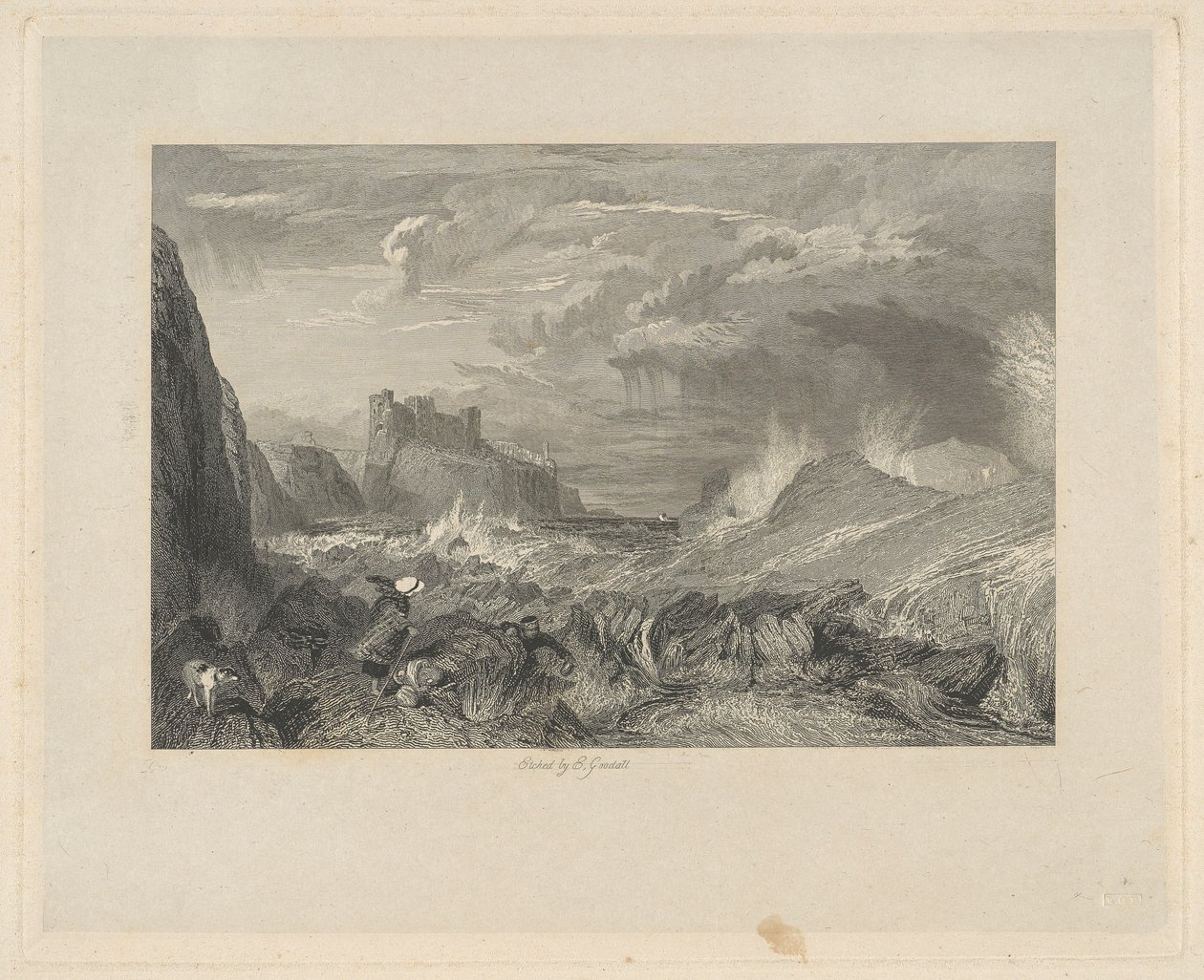 Castello di Tantallon da Edward Goodall
