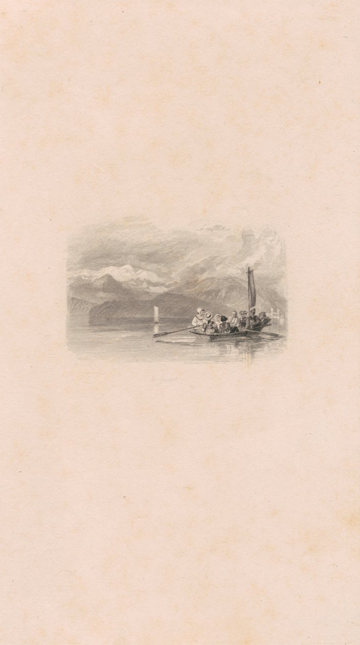 Il Lago di Ginevra da Edward Goodall