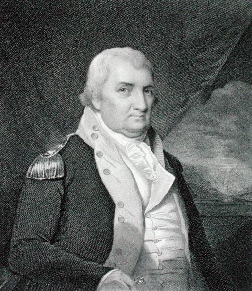 Maggiore Generale Charles Cotesworth Pinckney (1746-1825) inciso da Edward Wellmore da Edward Greene Malbone