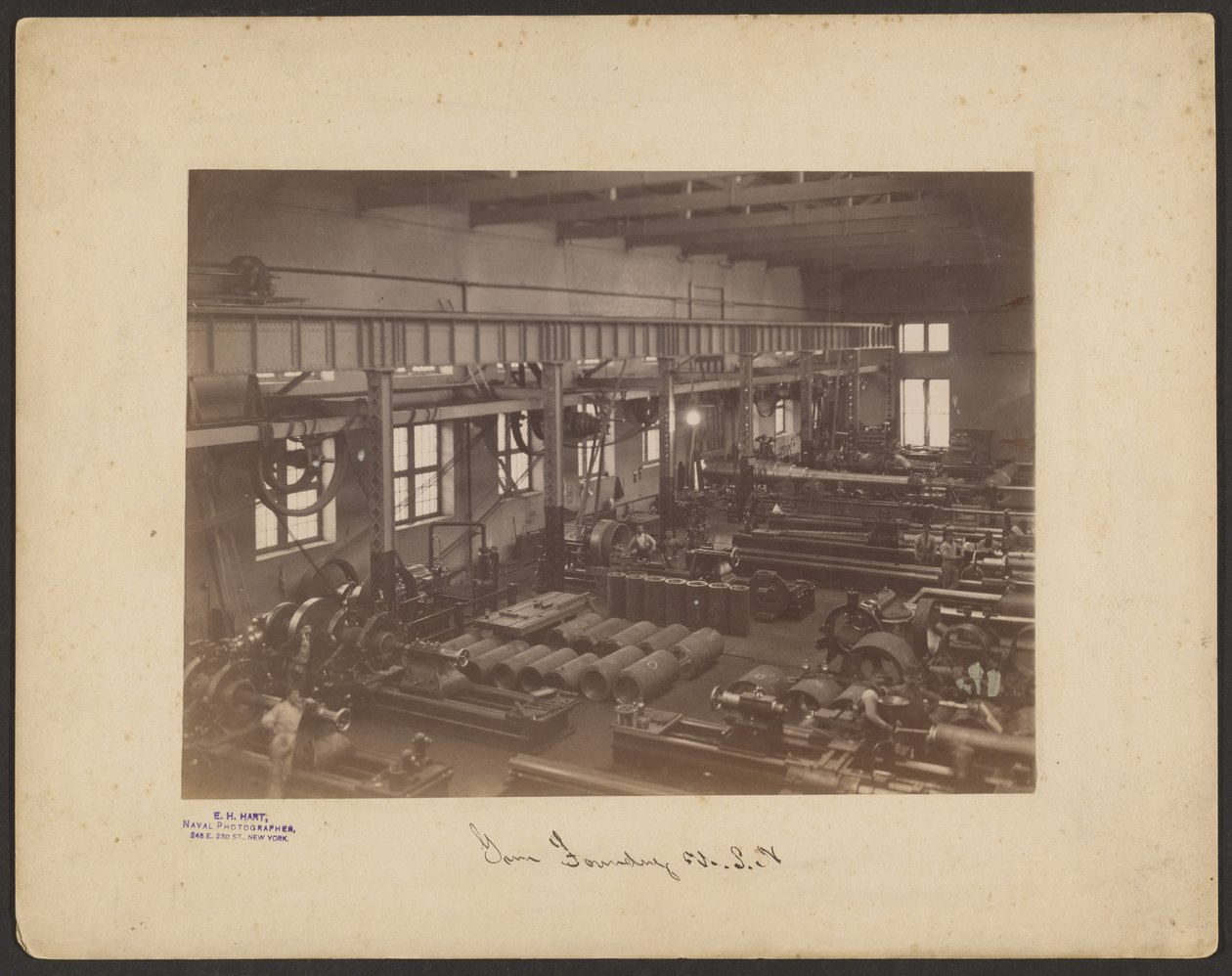 Fonderia di armi U.S.N. da Edward H. Hart