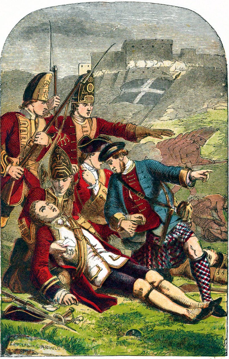 Morte del Generale James Wolfe all