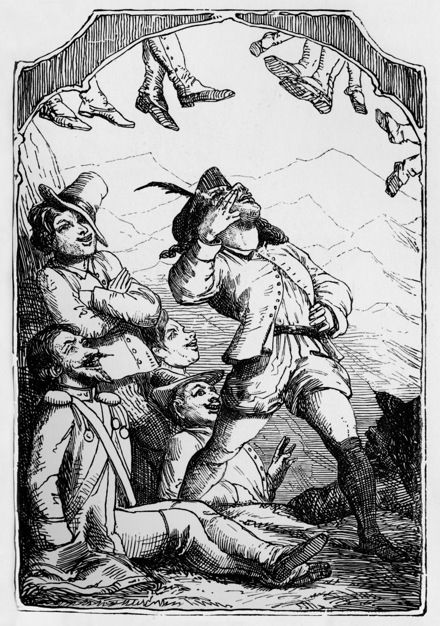 Come sei viaggiarono per il mondo, 1901 da Edward Henry Wehnert