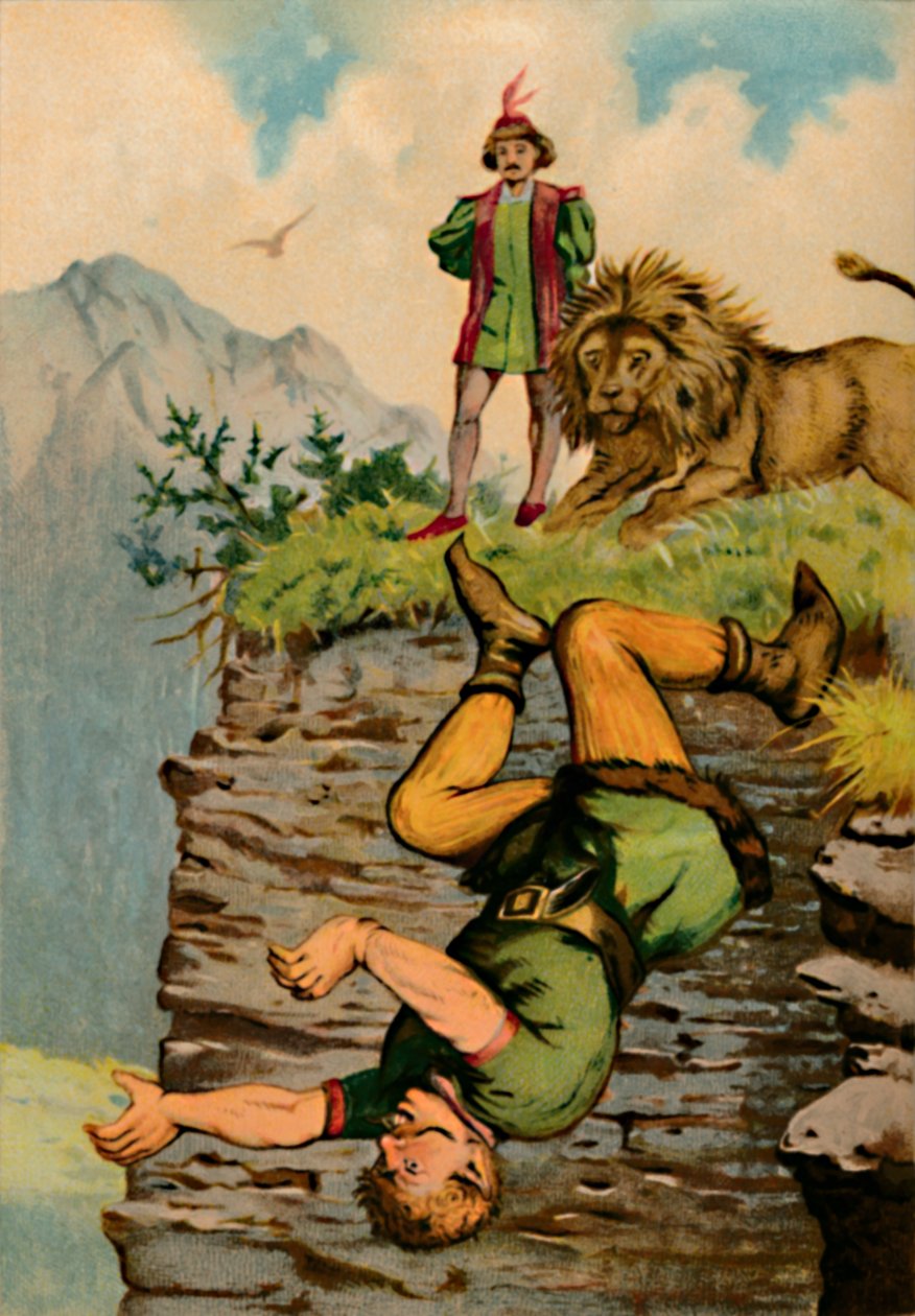 La caduta dei giganti, 1901 da Edward Henry Wehnert