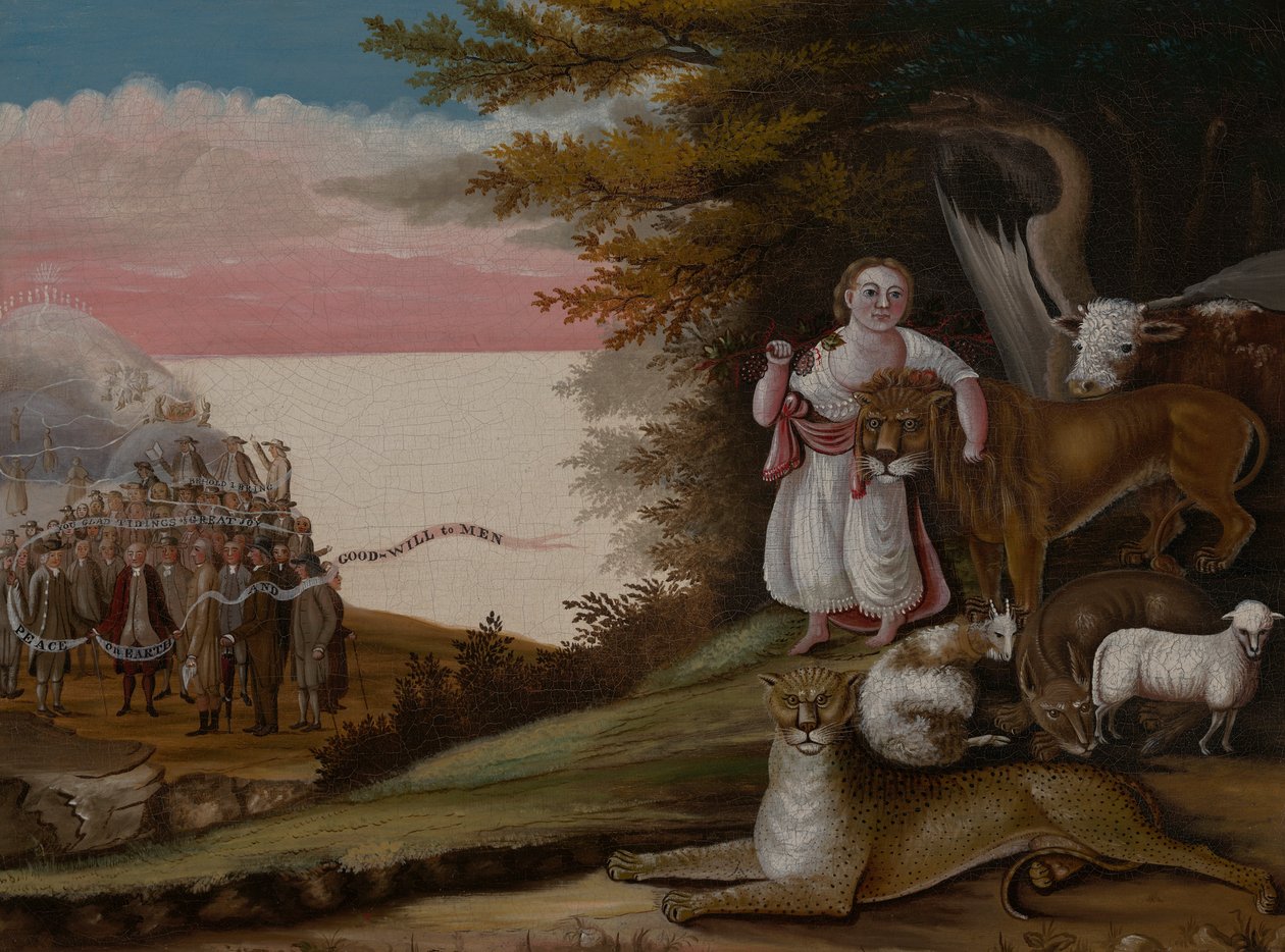 Il Regno Pacifico da Edward Hicks