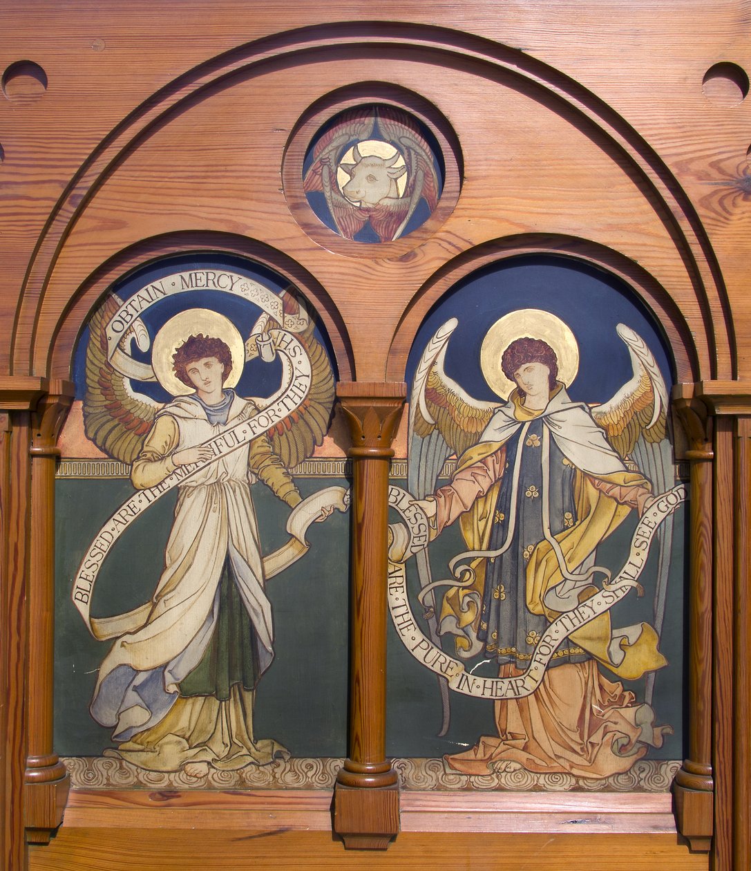 Garstang, San Tommaso, Shrigley & Hunt, Edward Holmes Jewitt, Angelo Reredos da Edward Holmes Jewitt