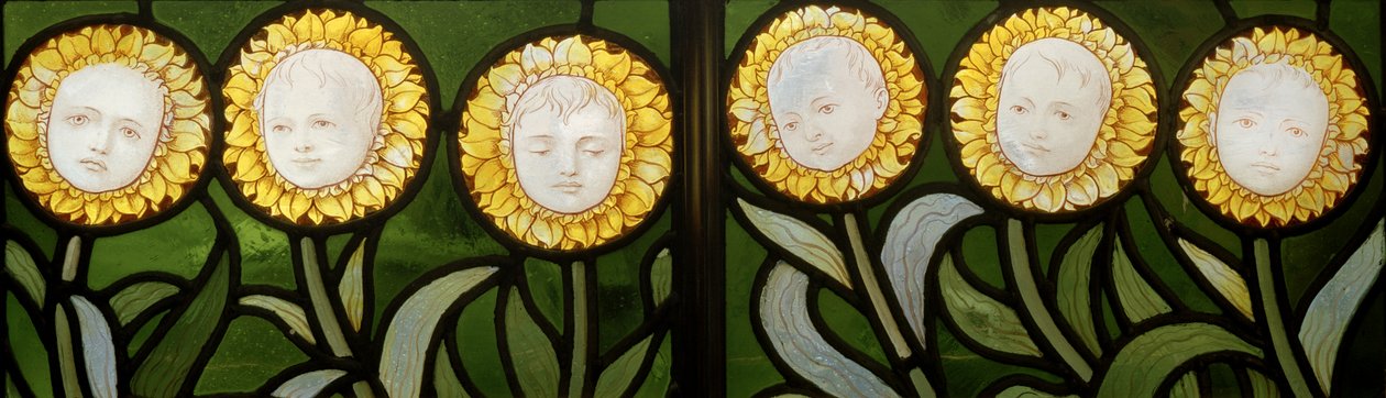Mary, Mary, Quite Contrary, Fiori (dettaglio) da Edward Holmes Jewitt