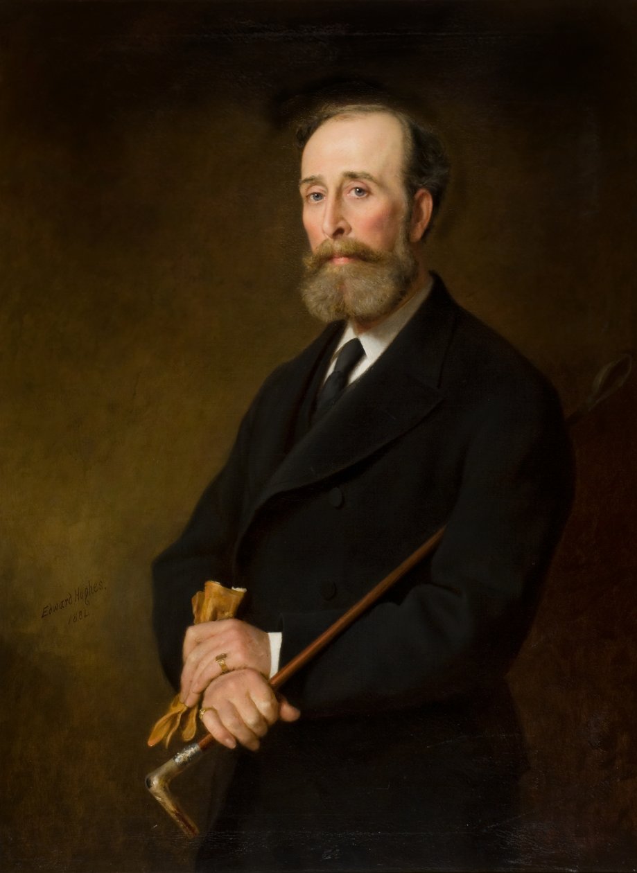 Sir William Ogilvy Dalgleish di Errol Park (1832-1913) da Edward Hughes