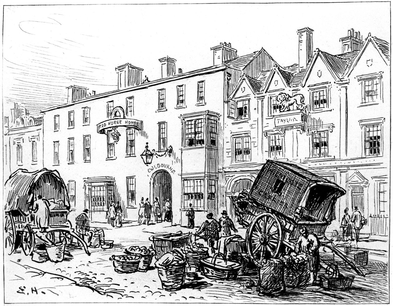 The Red House Hotel, Stratford-upon-Avon, Warwickshire, 1885 da Edward Hull