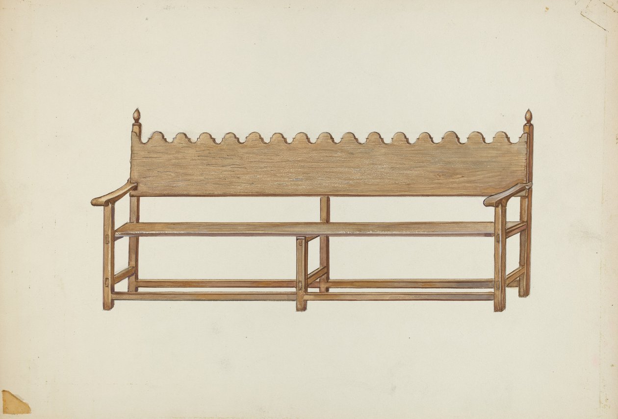 Panca della Missione da Edward Jewett
