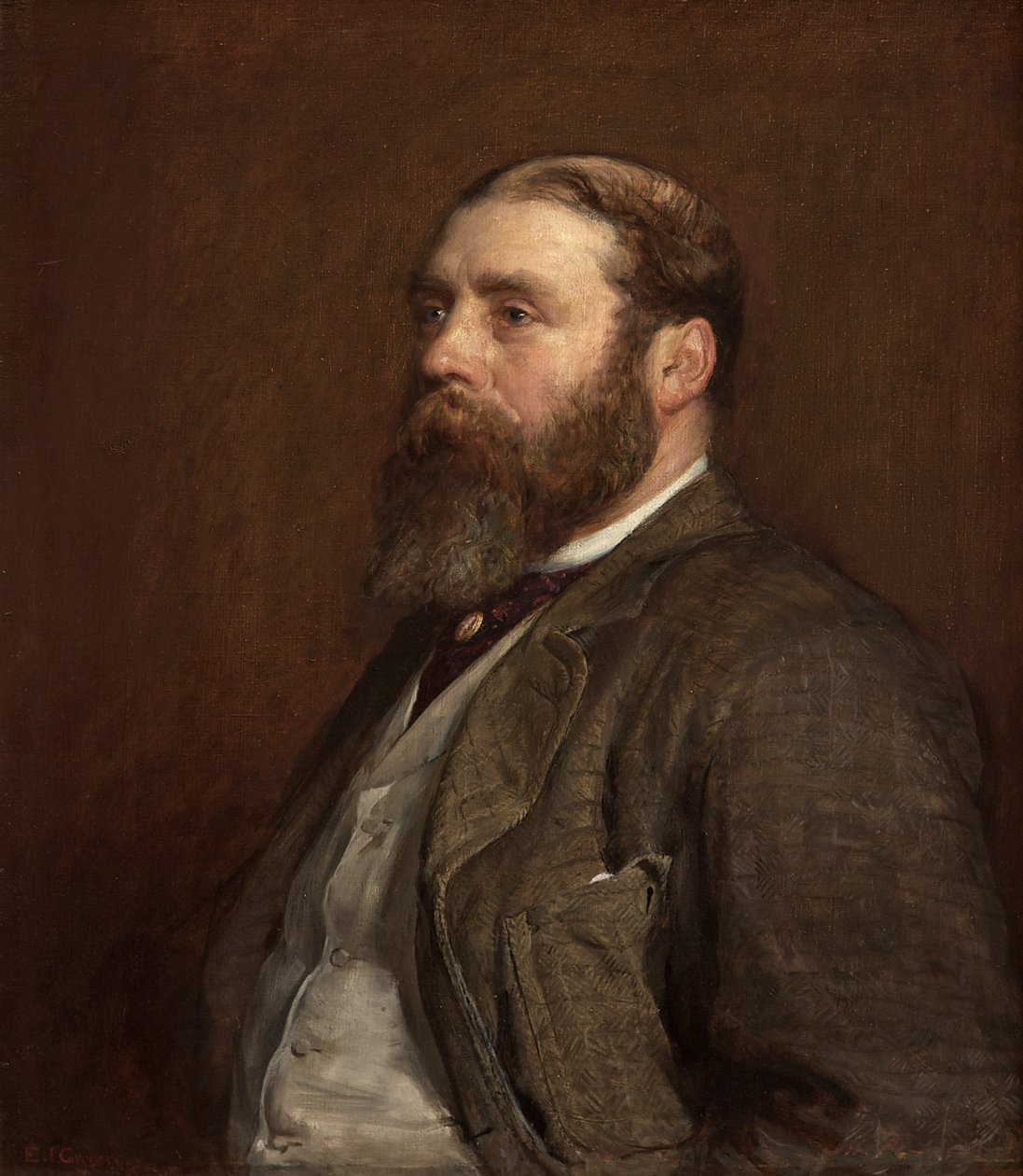 William Henry Wills, Esq., M.P. (Lord Winterstoke), c.1880 da Edward John Gregory