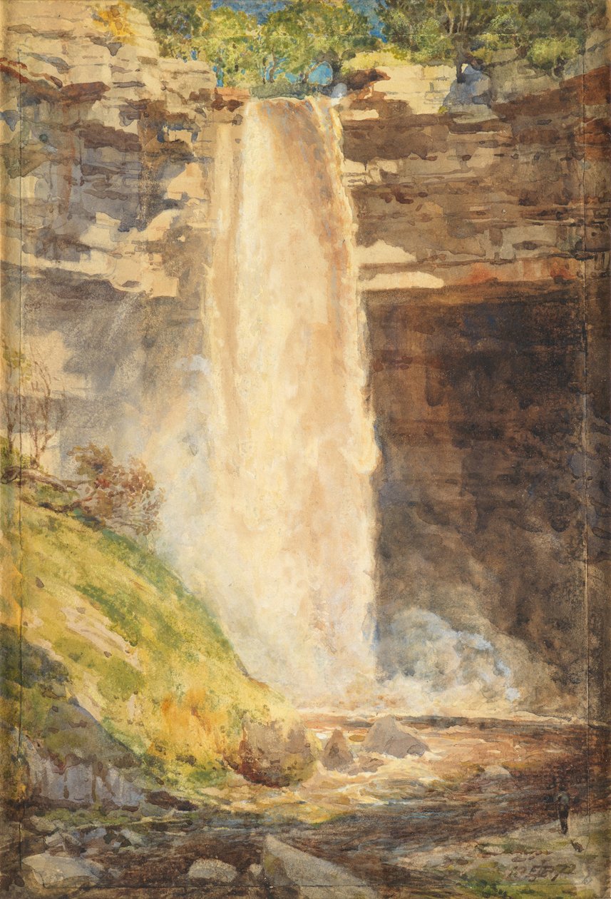 Hardraw Force, 1872 da Edward John Poynter