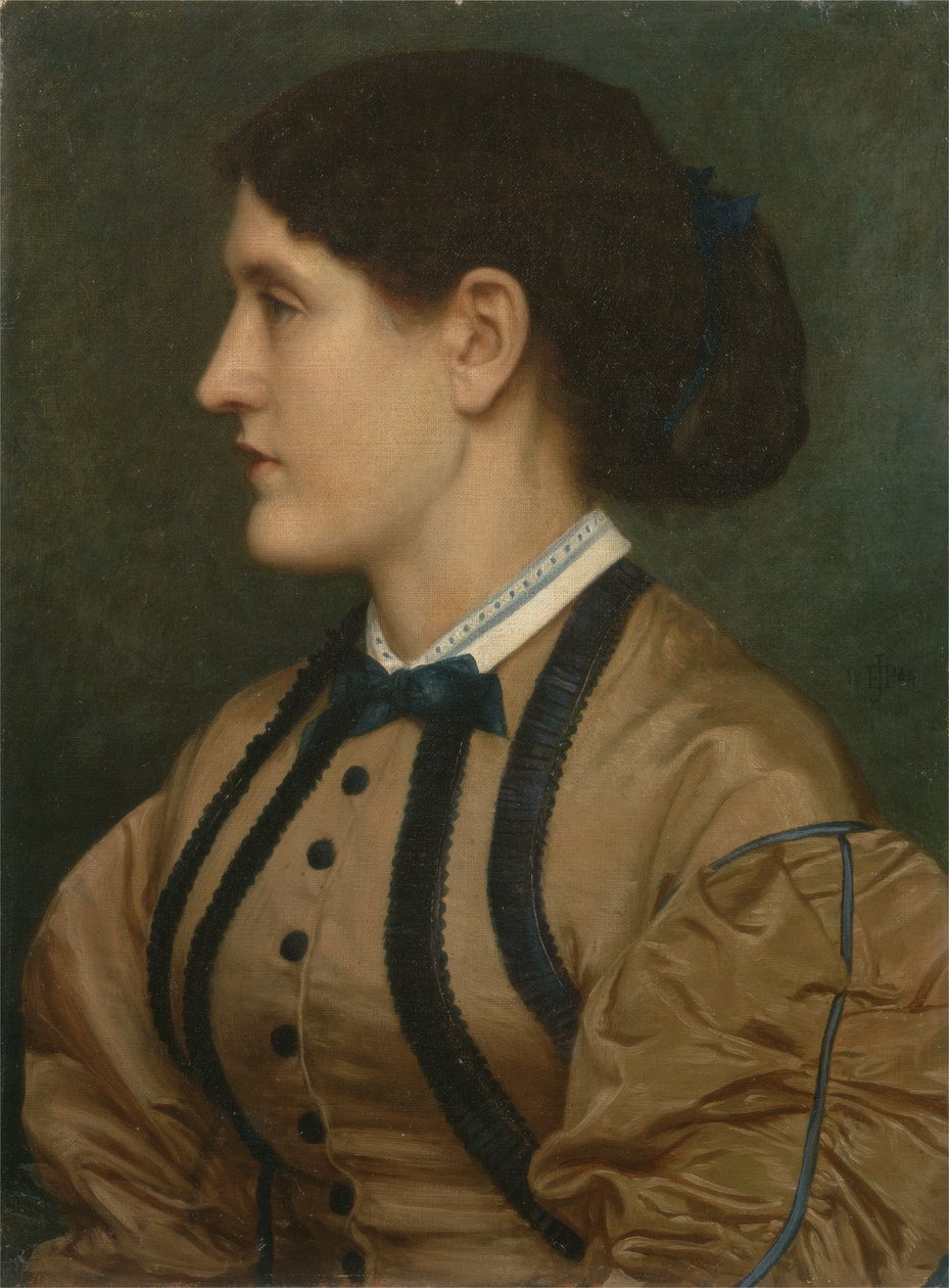 Ritratto di Eliza Eastlake (1809-93) 1864 da Edward John Poynter
