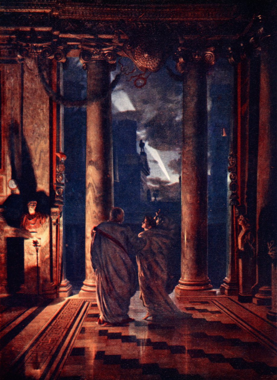 Le Idi di Marzo (Assassinio di Gaio Giulio Cesare) 1883 da Edward John Poynter