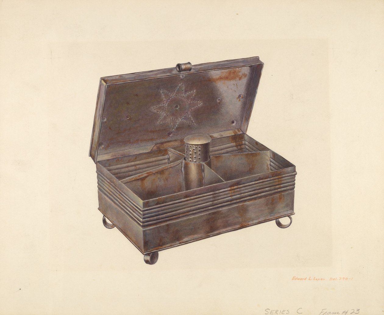 Scatola delle spezie da Edward L. Loper
