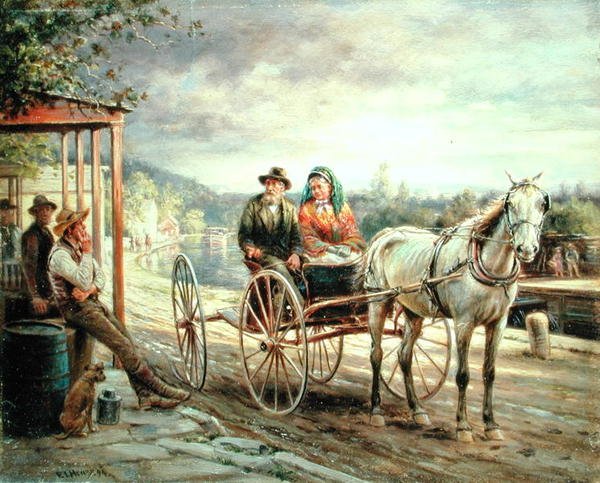 Tardo pomeriggio, Port Ben, Contea di Ulster da Edward Lamson Henry