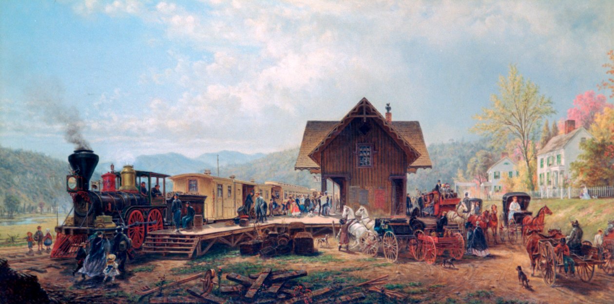 Il treno delle 9:45, 1867 da Edward Lamson Henry