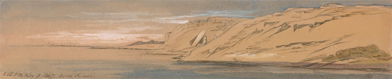 Abu Simbel da Edward Lear