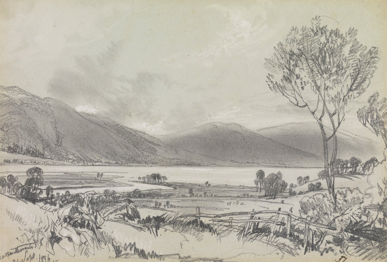 Bassenthwaite da Edward Lear