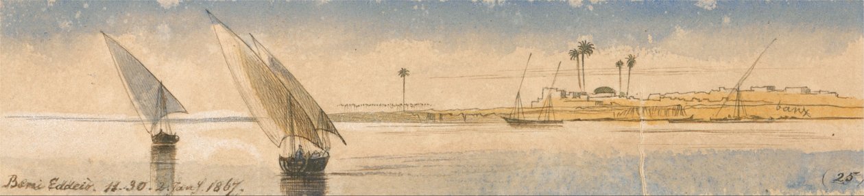 Beni Eddeir da Edward Lear