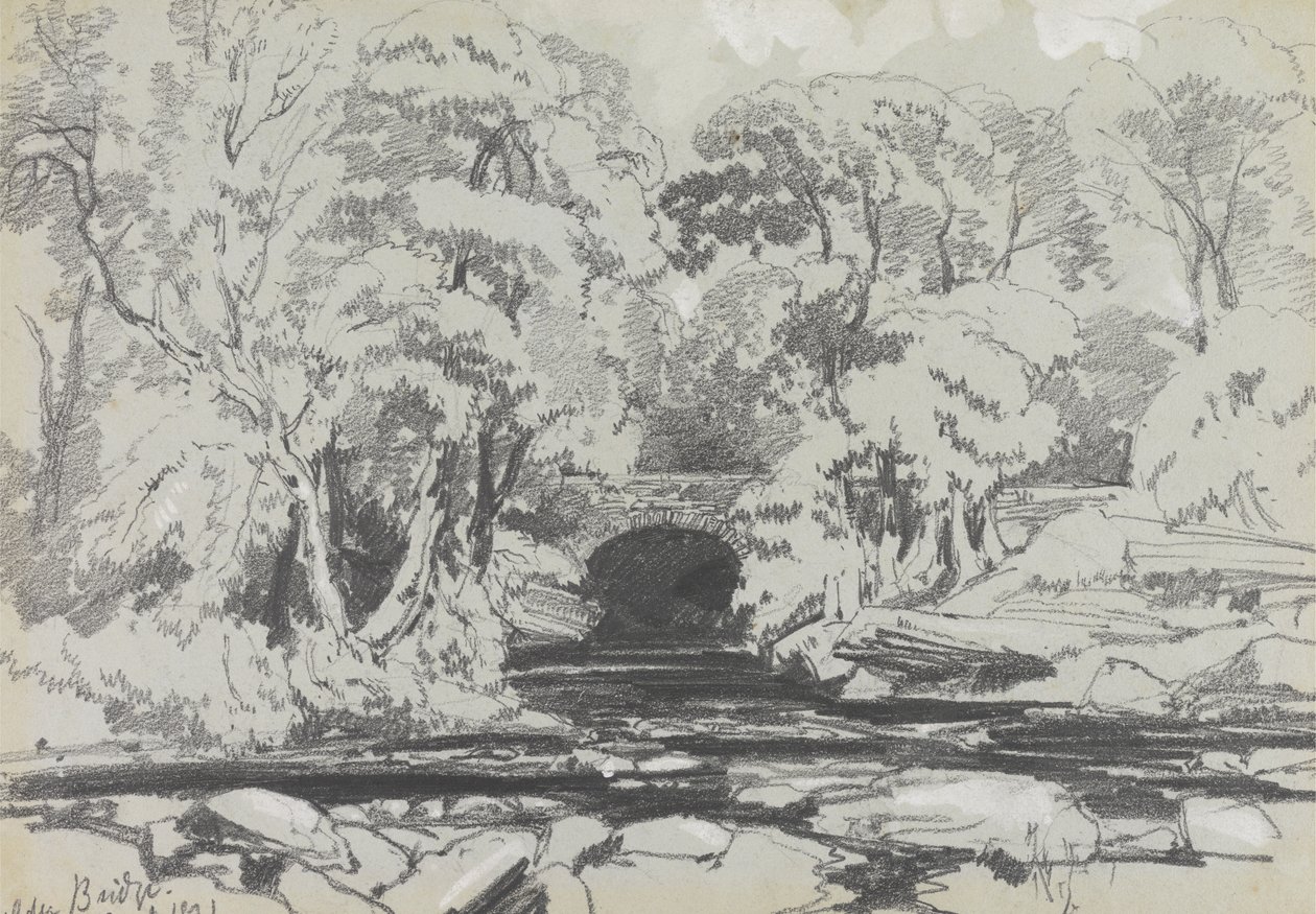Ponte di Calder da Edward Lear