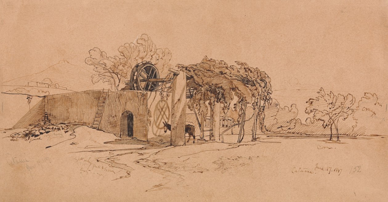 Catania da Edward Lear