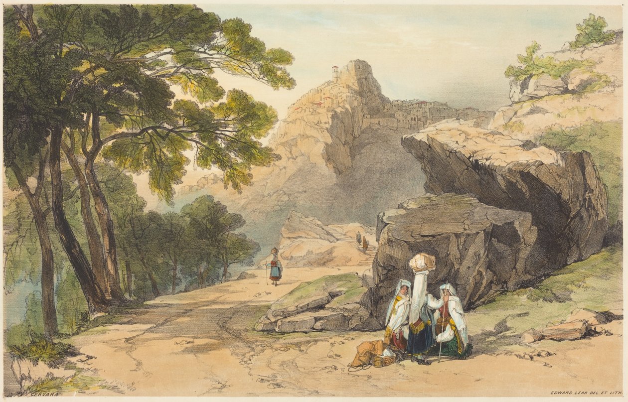 Cervara da Edward Lear