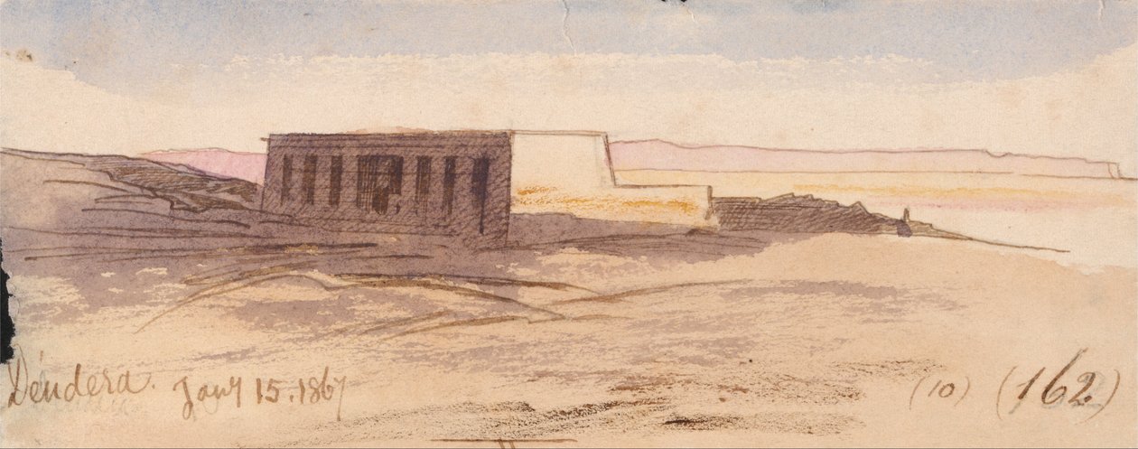 Dendera da Edward Lear