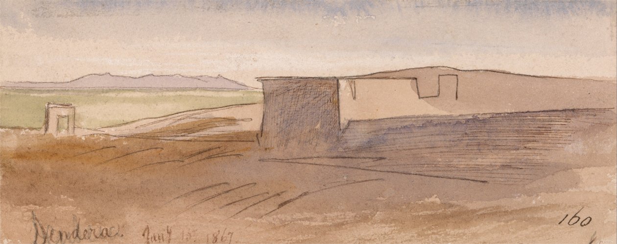 Dendera da Edward Lear